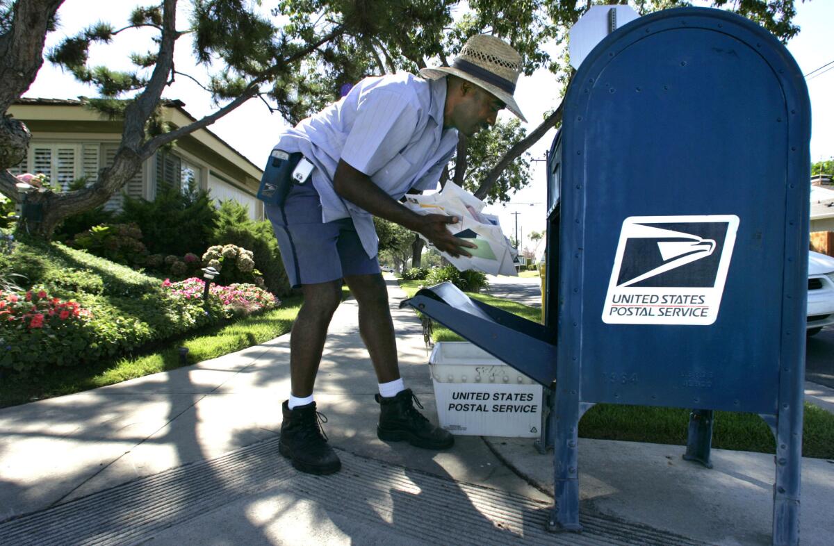 Some L.A. mailboxes to be temporarily removed as security